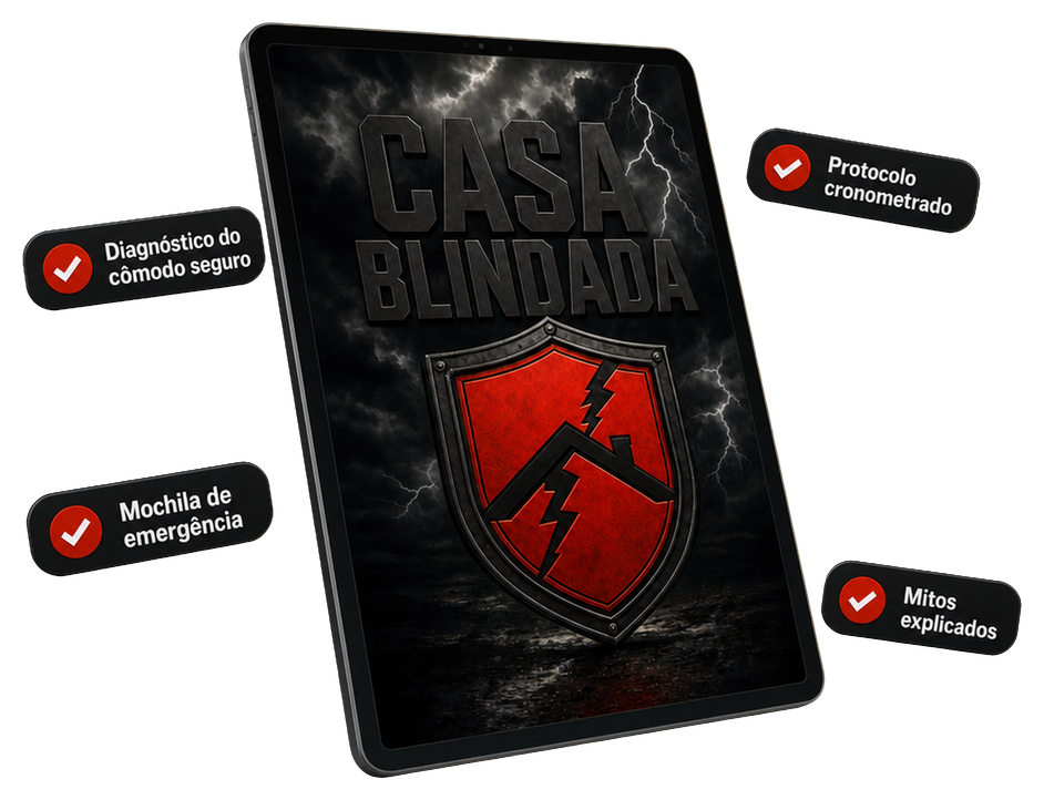 Casa Blindada, protocolo digital de proteção contra tempestade severa